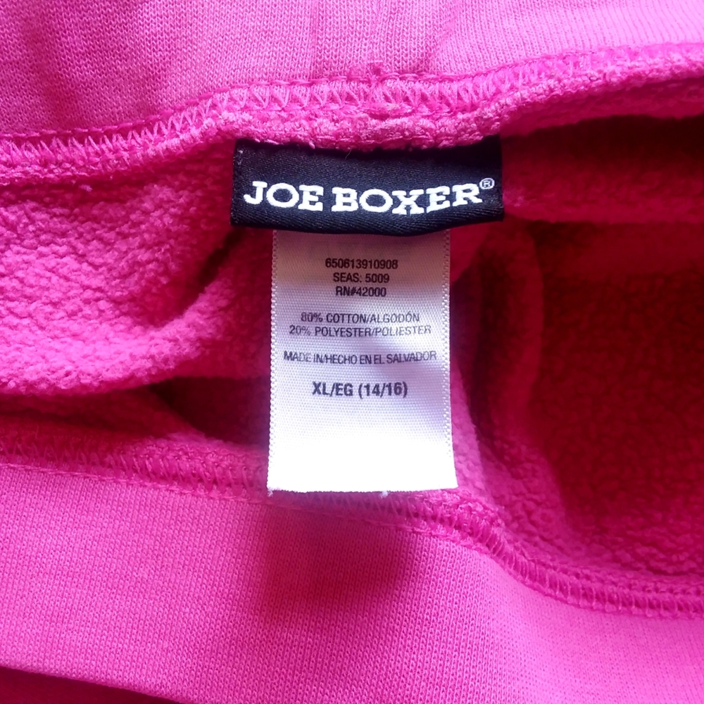 Joe Boxer Grils XL Pink Sweatpants - Picture 2 of 3